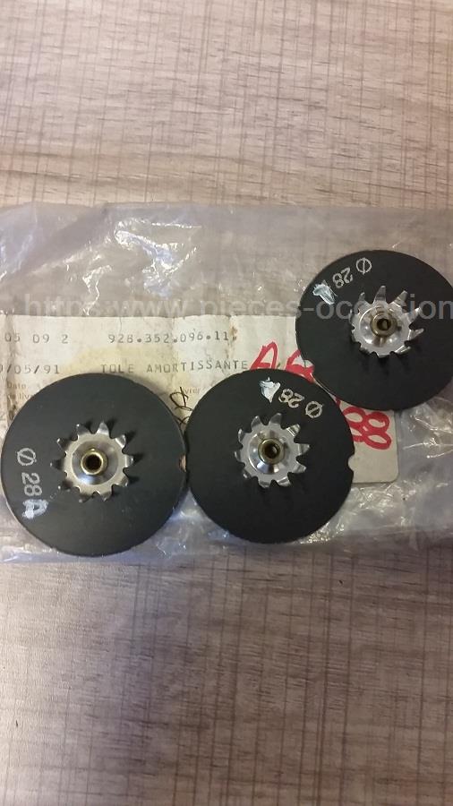 Plaquette anti-bruit Porsche 